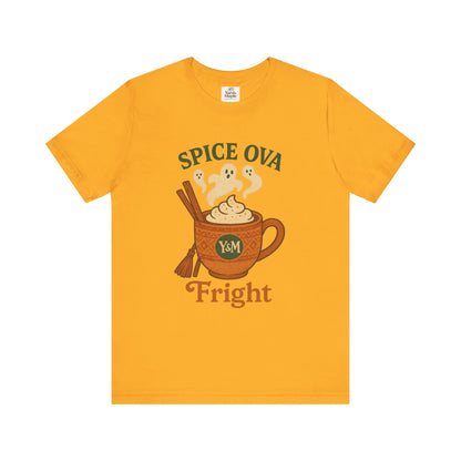 Spice Ova Fright Unisex Short Sleeve Tee | Cozy Halloween T-Shirt, Fall Celebration, Pumpkin Spice Vibes, Gift for Pumpkin Lovers, Fun [...]