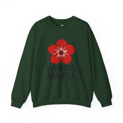Yard & Maple Floral Crewneck Sweatshirt