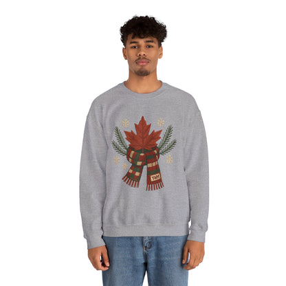Cozy Holiday Sweatshirt, Festive Crewneck, Christmas Gift, Winter Apparel, Casual Wear, Unisex Winter Sweatshirt