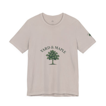 Yard & Maple Unisex Tee, Nature Lover T-Shirt, Eco-Friendly Apparel, Gift for Tree Huggers, Casual Everyday Wear