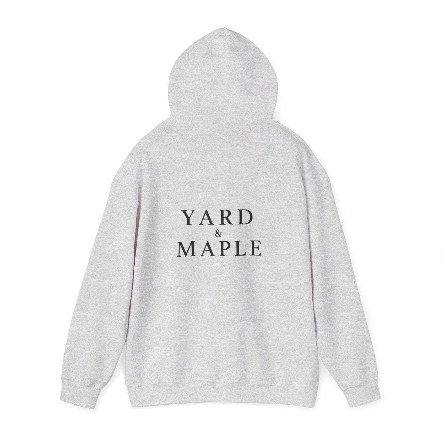 Maple & Hibiscus Hoodie — Yard & Maple Logo Cozy Pullover