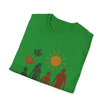 Family Beach Day Unisex T-Shirt, Summer Tee, Vacation Shirt, Outdoor Fun Top, Gift for Dad, Mom, Kids