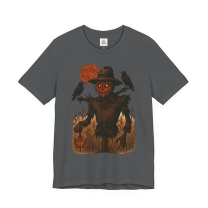 Spooky Scarecrow Graphic Tee | Unisex Halloween Shirt, Fall Fashion, Halloween Costume Tee, Scary Tee, Gift for Horror Lovers