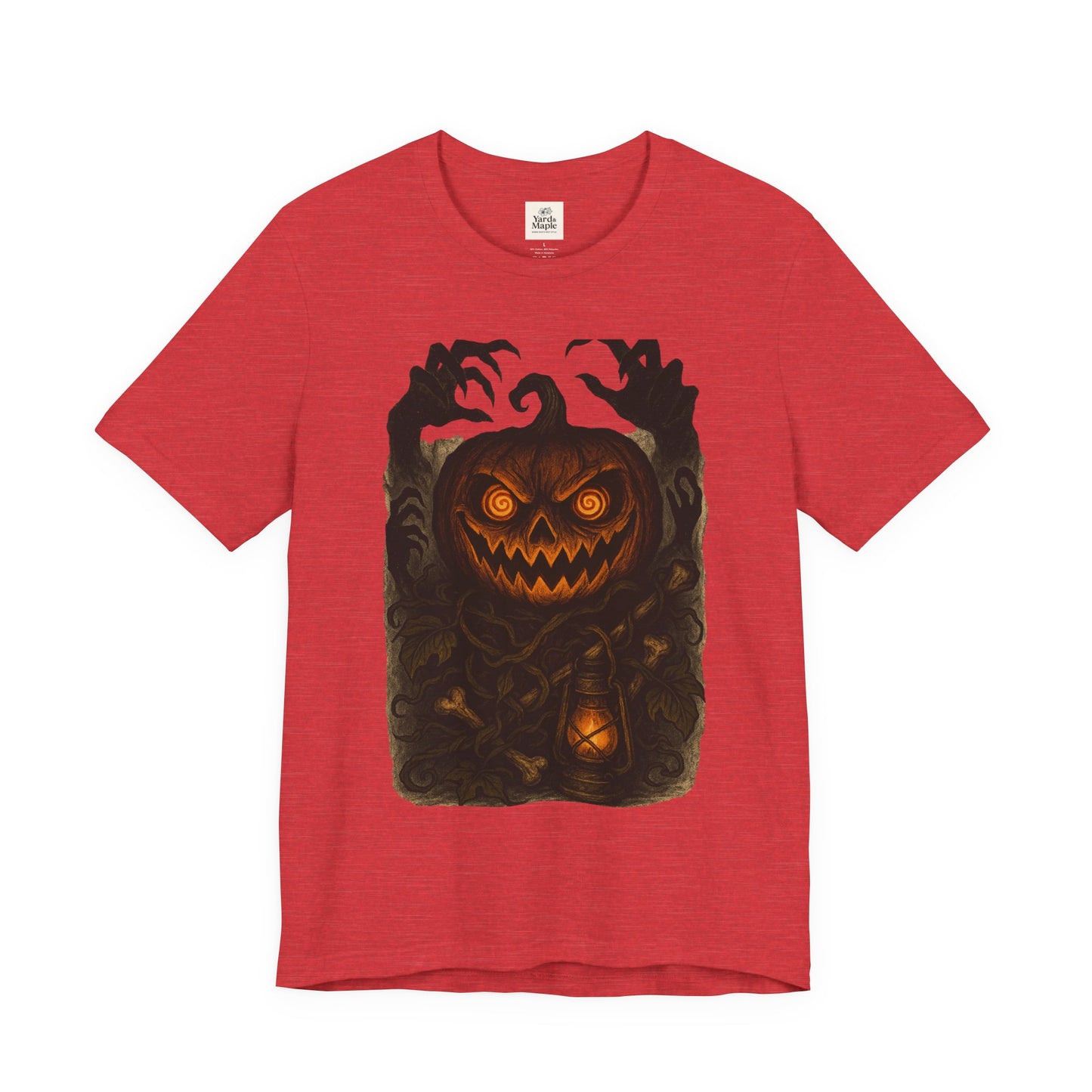 Halloween Pumpkin Tee, Unisex Jersey Short Sleeve Shirt, Fall Festival Apparel, Spooky T-Shirt, Trick or Treat Gift, Autumn Vibes