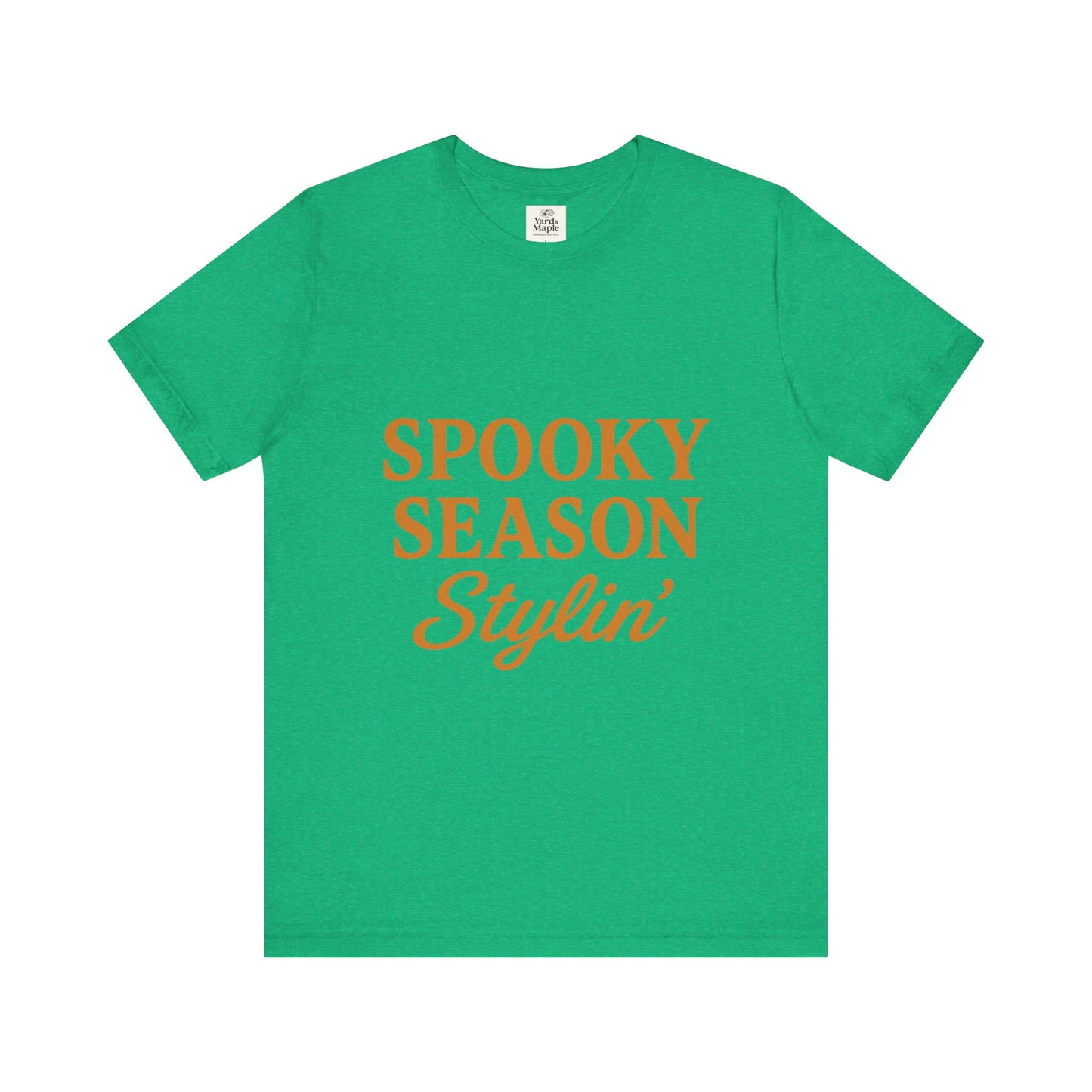 Spooky Season Stylin' Unisex Tee, Halloween Shirt, Autumn Apparel, Fall Outfit, Party Wear, Casual Top
