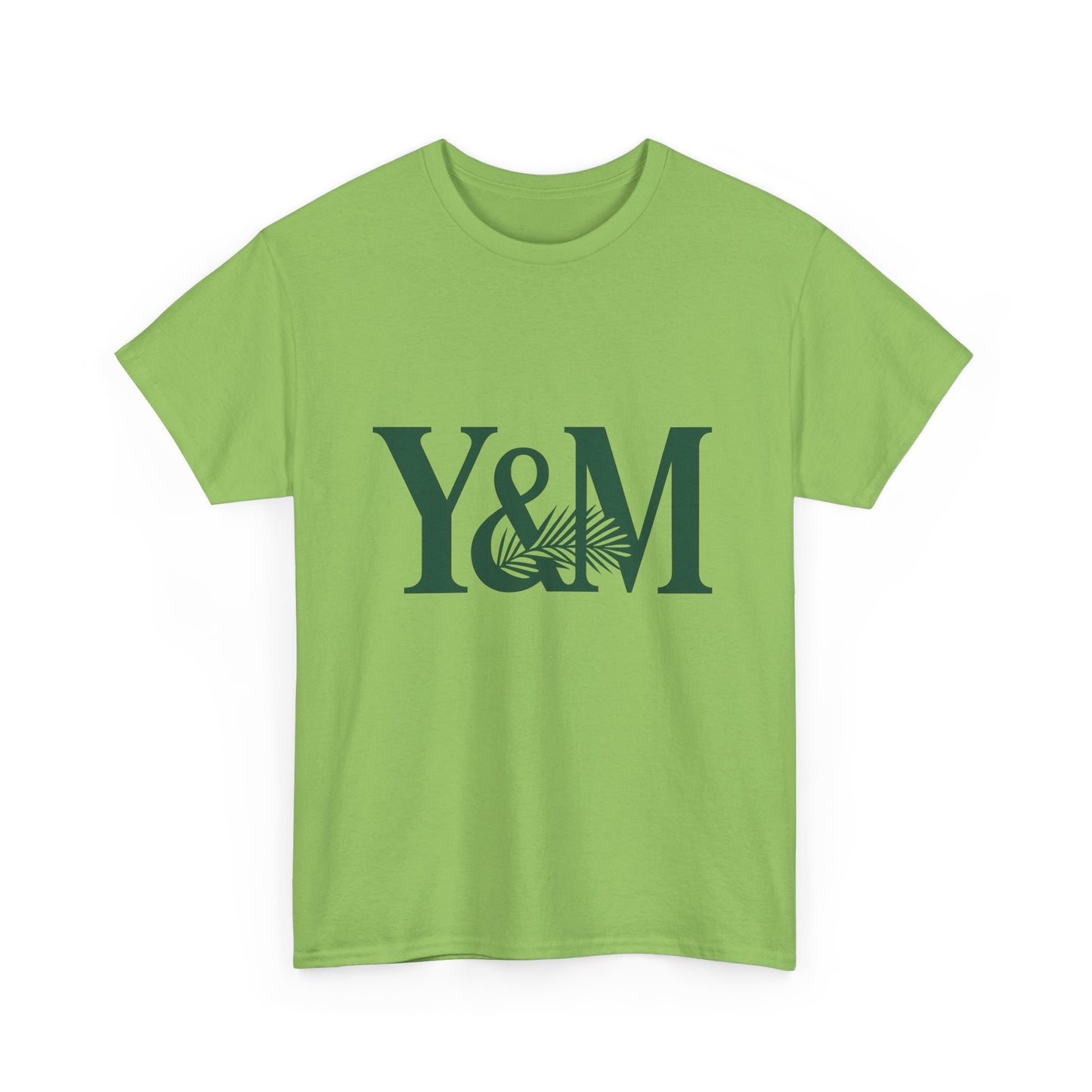 Unisex Heavy Cotton Tee with Y&M Design - Trendy Casual Wear, Gift for Friends, Comfortable Streetwear, Perfect for Any Occasion, [...]