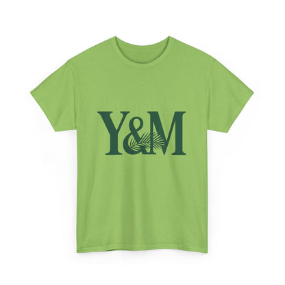 Unisex Heavy Cotton Tee with Y&M Design - Trendy Casual Wear, Gift for Friends, Comfortable Streetwear, Perfect for Any Occasion, [...]