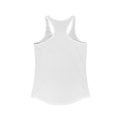 Elegant Floral Racerback Tank | Women’s Summer Top, Fitness Apparel, Casual Wear, Gift for Her, Yoga Shirt