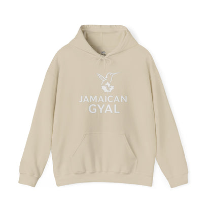 Jamaican Gyal Hoodie — Hummingbird Graphic Jamaican Pride Sweatshirt