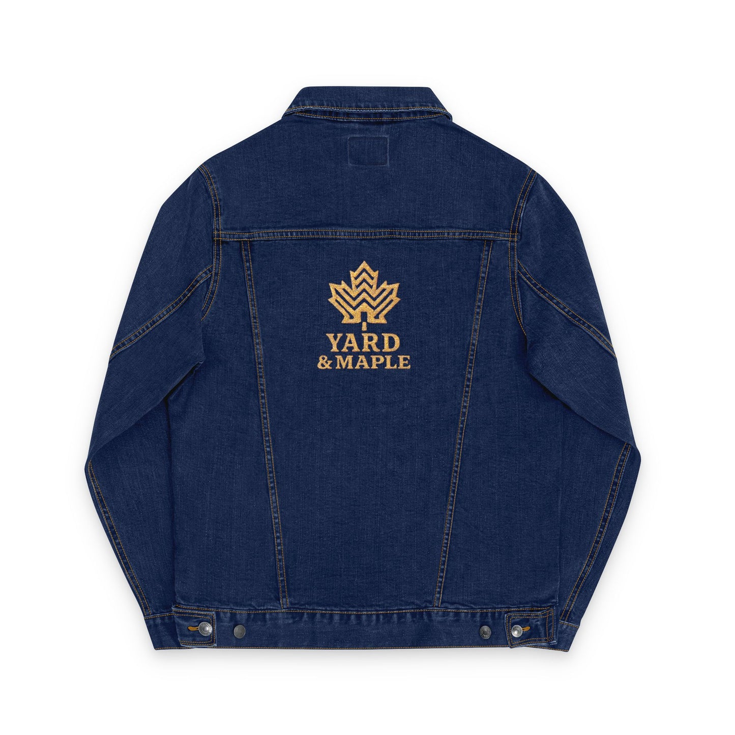 Unisex Embroidered Denim Jacket, Vibrant Jamaican Pride, Trendy Casual Wear, Perfect for Festivals, Summer Celebrations