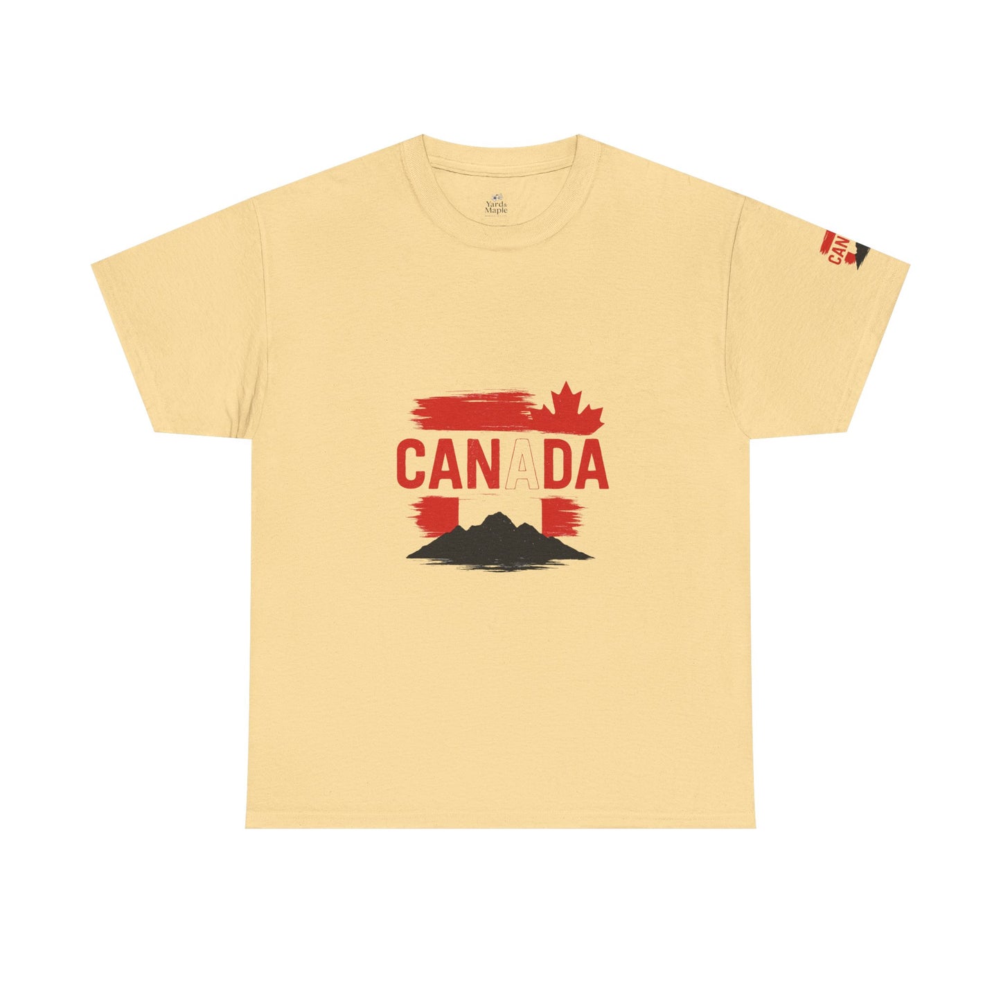 Canada Graphic Tee, Unisex Cotton Shirt, Canada Pride Apparel, Travel Souvenir Gift, Canadian Heritage Clothing