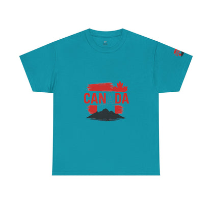 Canada Graphic Tee, Unisex Cotton Shirt, Canada Pride Apparel, Travel Souvenir Gift, Canadian Heritage Clothing