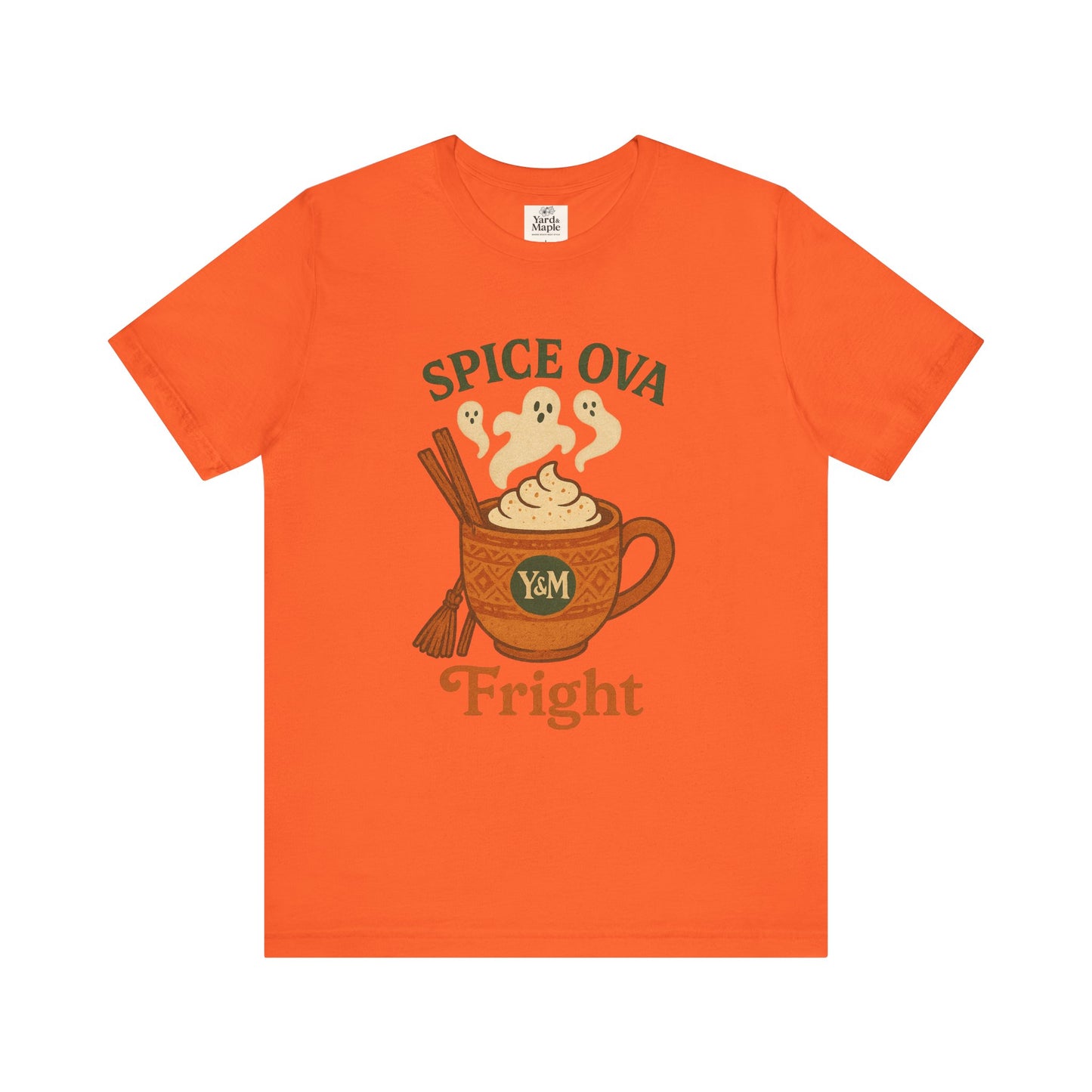 Spice Ova Fright Unisex Short Sleeve Tee | Cozy Halloween T-Shirt, Fall Celebration, Pumpkin Spice Vibes, Gift for Pumpkin Lovers, Fun [...]