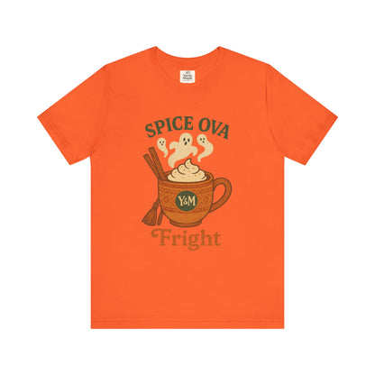 Spice Ova Fright Unisex Short Sleeve Tee | Cozy Halloween T-Shirt, Fall Celebration, Pumpkin Spice Vibes, Gift for Pumpkin Lovers, Fun [...]