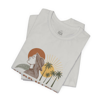 Yard Maple Graphic Tee, Casual Summer Shirt, Nature Lover Gift, Eco-Friendly Apparel, Beach Vibes Tee, Unique Unisex Apparel