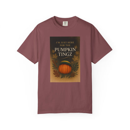 Pumpkin Vibes T-Shirt: Autumn Apparel for Fall Lovers, Halloween Party Tee, Cozy Thanksgiving Top, Pumpkin Spice Fans