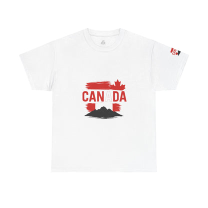 Canada Graphic Tee, Unisex Cotton Shirt, Canada Pride Apparel, Travel Souvenir Gift, Canadian Heritage Clothing