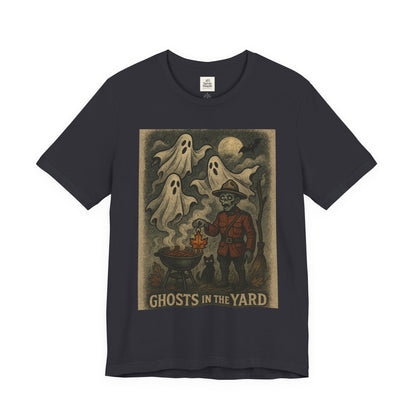 Ghosts in the Yard Tee, Unisex Short Sleeve Tee, Spooky Halloween Shirt, Ghost Graphic T-Shirt, Fun Casual Wear, Unique Gift Idea, [...]