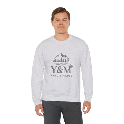 Cozy Outdoor Adventure Sweatshirt | Y&M Mountain Design, Gift for Nature Lovers, Fall Apparel, Hiking Wear