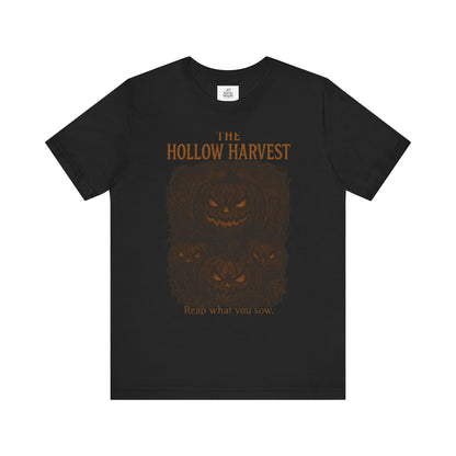 Halloween Themed Unisex Jersey Tee, Spooky Pumpkin Shirt, Fall Fashion Tee, Harvest Festival Shirt, Halloween Gift Idea