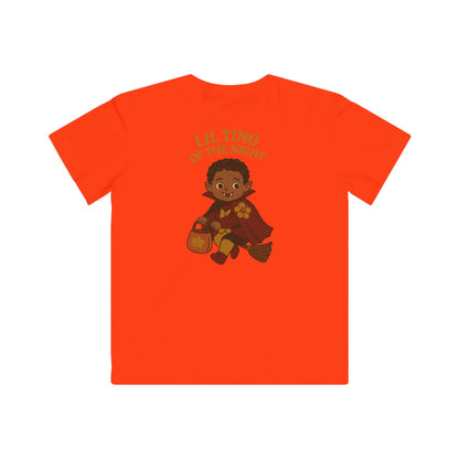 Kids Halloween Tee, Lil Ting of the Night Shirt, Spooky Costume, Autumn Apparel, Trick or Treat Shirt, Fun Kids Clothing