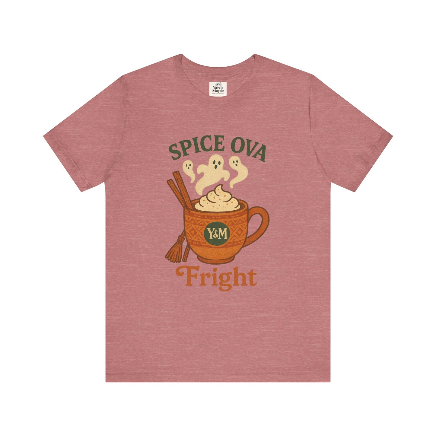 Spice Ova Fright Unisex Short Sleeve Tee | Cozy Halloween T-Shirt, Fall Celebration, Pumpkin Spice Vibes, Gift for Pumpkin Lovers, Fun [...]
