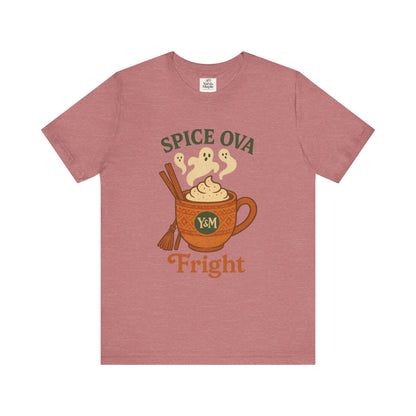 Spice Ova Fright Unisex Short Sleeve Tee | Cozy Halloween T-Shirt, Fall Celebration, Pumpkin Spice Vibes, Gift for Pumpkin Lovers, Fun [...]