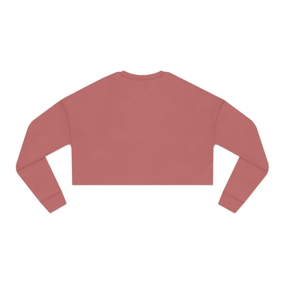 Chic Women's Cropped Sweatshirt, Trendy Fall Fashion, Cozy Layering Top, Perfect for Casual Outings, Gift for Her
