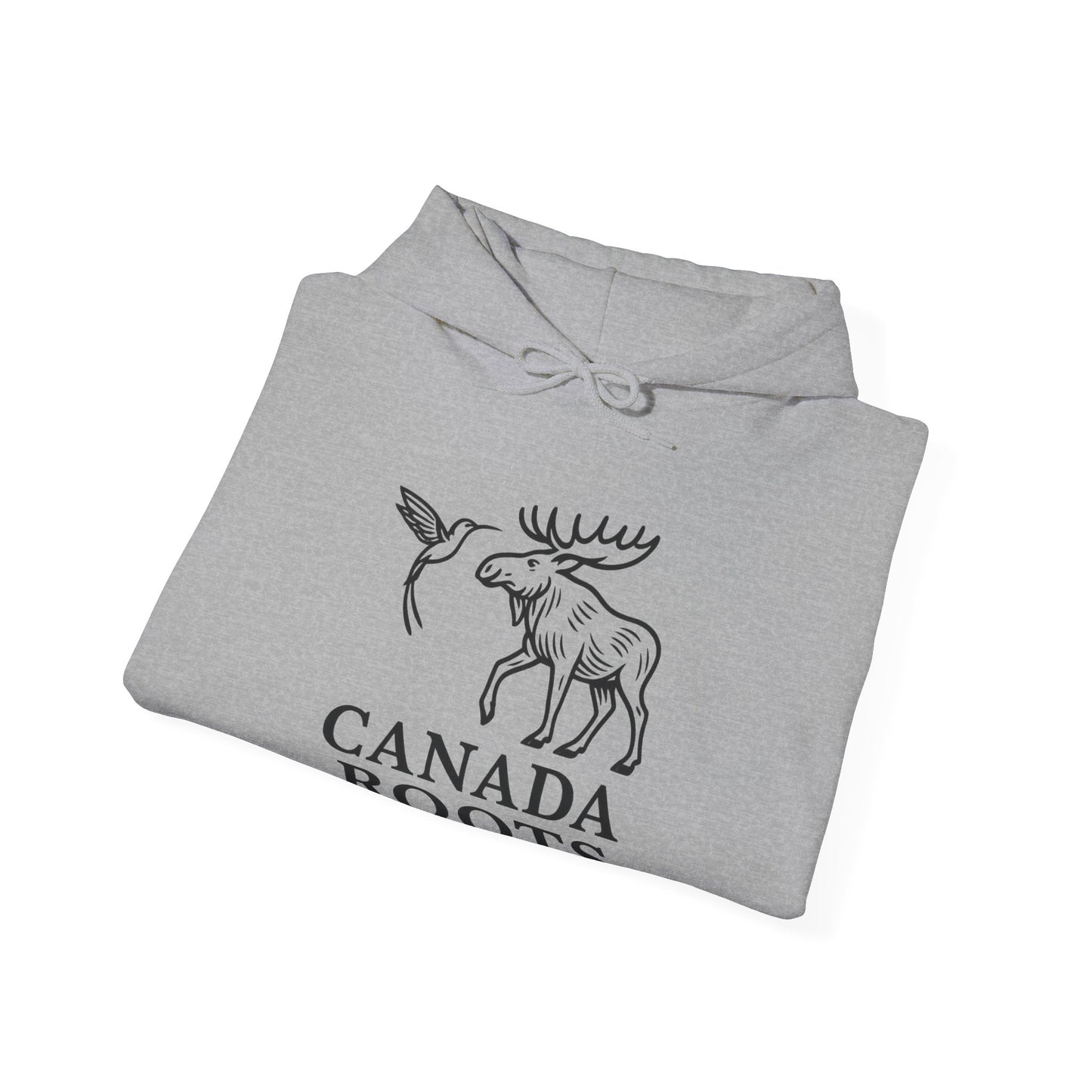 Canada Roots Hoodie — Moose & Hummingbird Graphic Pullover