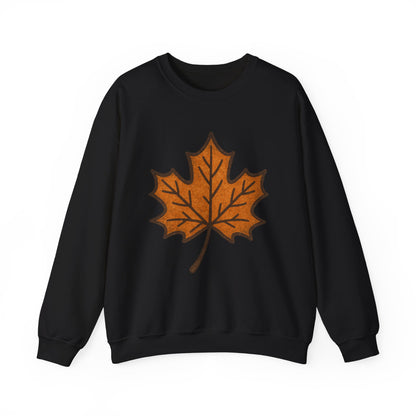 Autumn Leaf Sweatshirt | Unisex Cozy Crewneck | Fall Fashion, Thanksgiving Gift, Seasonal Style, Layering Essential