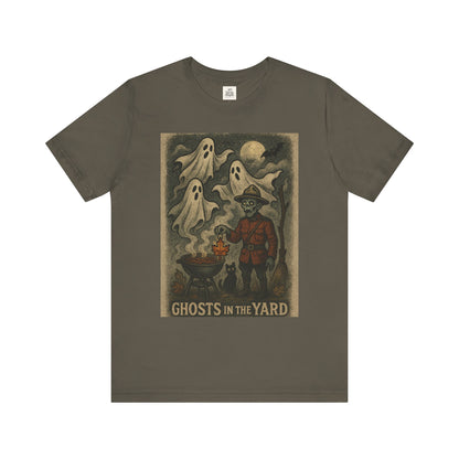 Ghosts in the Yard Tee, Unisex Short Sleeve Tee, Spooky Halloween Shirt, Ghost Graphic T-Shirt, Fun Casual Wear, Unique Gift Idea, [...]