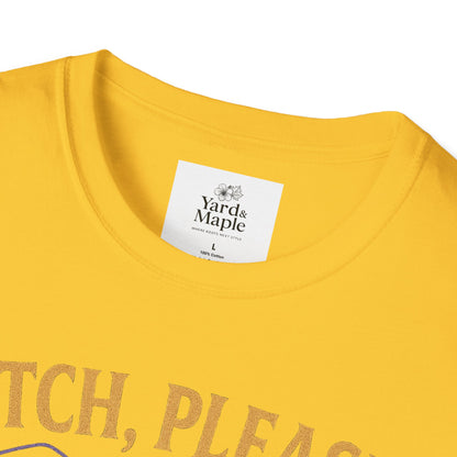 Witch Please Glam T-Shirt, Halloween Costume, Celestial T-Shirt, Gift for Her, Witchy Vibes, Boho Tee, Spooky Season Wear