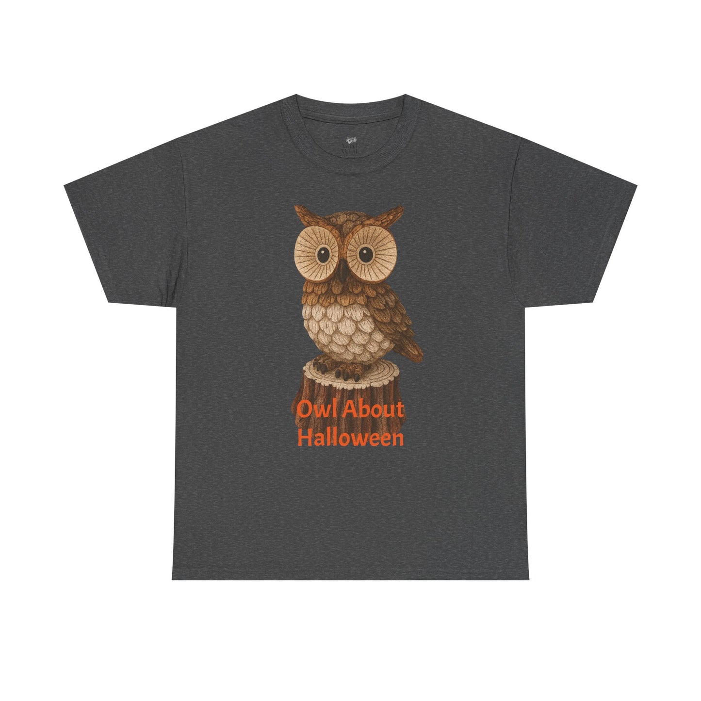 Halloween Owl Tee, Perfect for Fall Celebrations, Unisex Cotton Shirt, Cute Gift for Owl Lovers, Halloween Party Apparel, Fun Autumn Wear