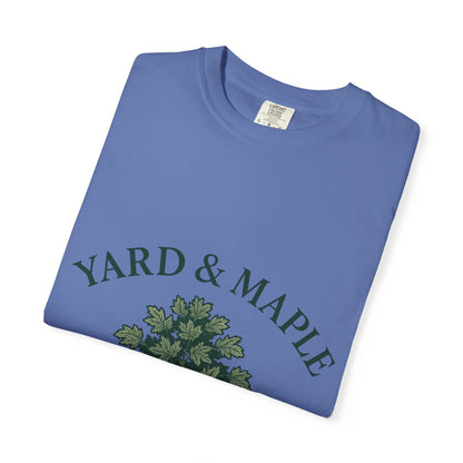 Yard & Maple Garment-Dyed T-Shirt for Nature Lovers, Comfortable Unisex Tee, Perfect for Casual Outings, Gifts for Tree Enthusiasts, [...]