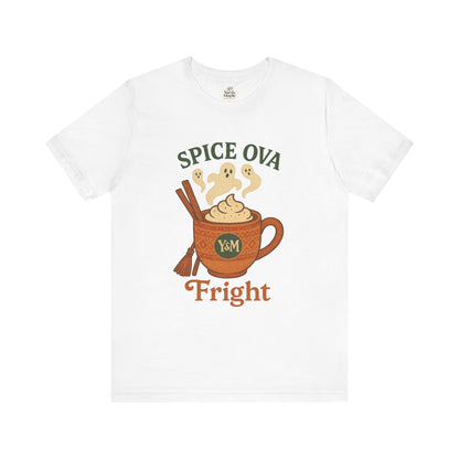 Spice Ova Fright Unisex Short Sleeve Tee | Cozy Halloween T-Shirt, Fall Celebration, Pumpkin Spice Vibes, Gift for Pumpkin Lovers, Fun [...]