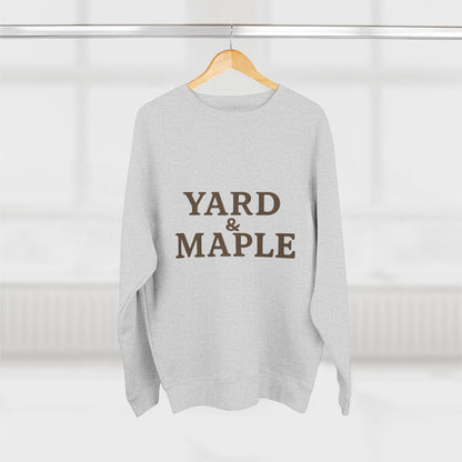Cozy Yard & Maple Sweatshirt | Unisex Crewneck Style, Perfect for Fall, Thanksgiving, Casual Wear, Gift Idea