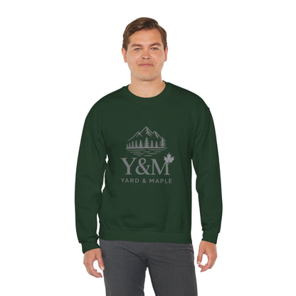 Cozy Outdoor Adventure Sweatshirt | Y&M Mountain Design, Gift for Nature Lovers, Fall Apparel, Hiking Wear