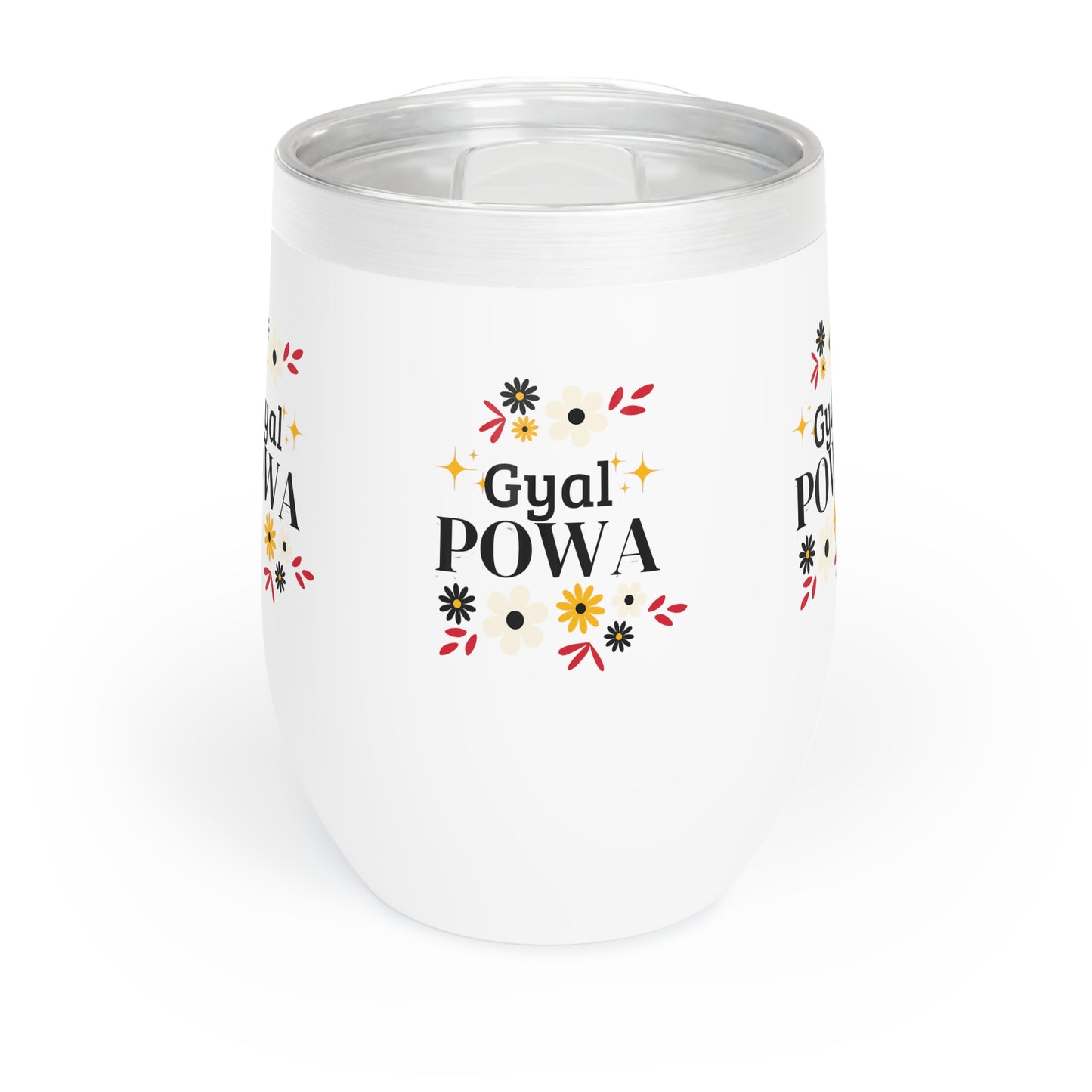 Wine Tumbler - Walk Bold, Shine Bright, Own Your Worth - Hey Beautiful Gift Cup