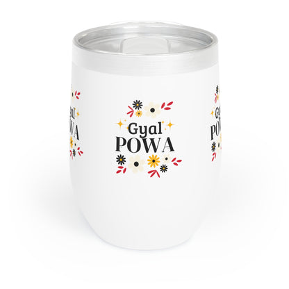 Wine Tumbler - Walk Bold, Shine Bright, Own Your Worth - Hey Beautiful Gift Cup