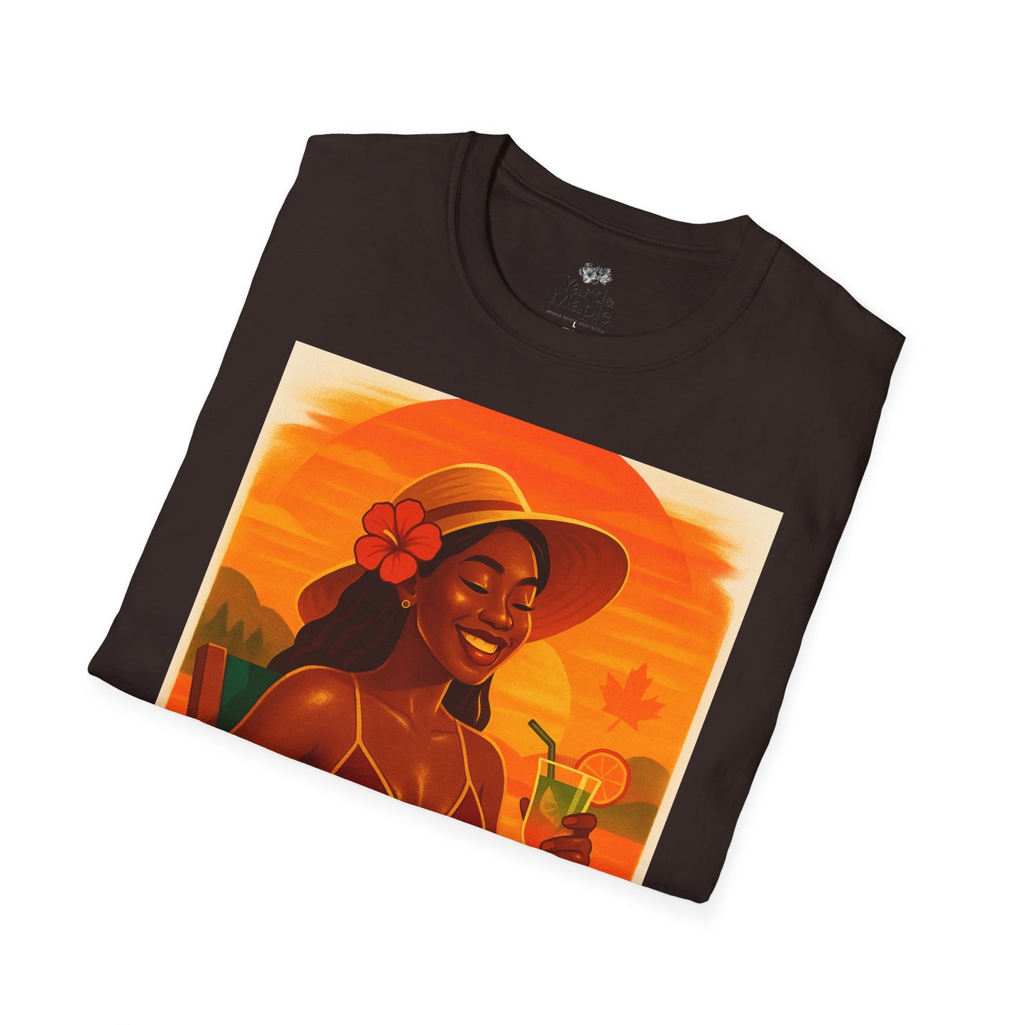 Tropical Vibes T-Shirt, Summer Graphic Tee, Vacation Outfit, Beachwear, Casual Wear, Gift for Her
