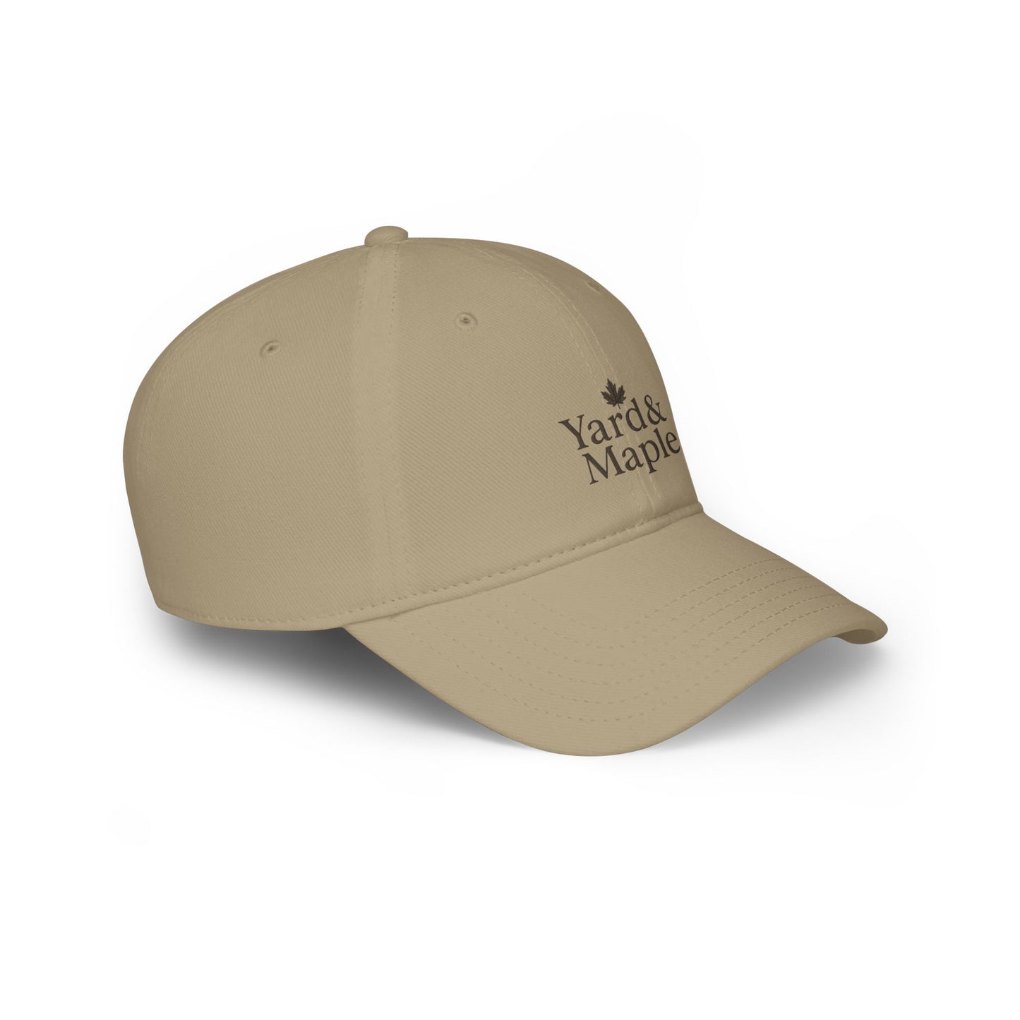 Trendy Low Profile Baseball Cap, Casual Hat, Outdoor Cap, Gift for Him/Her, Summer Accessory, Yard & Maple Design