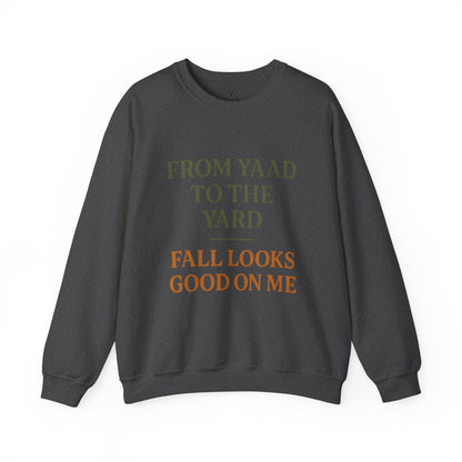 Cozy Fall Sweatshirt: From Yaad to the Yard