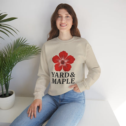 Yard & Maple Floral Crewneck Sweatshirt