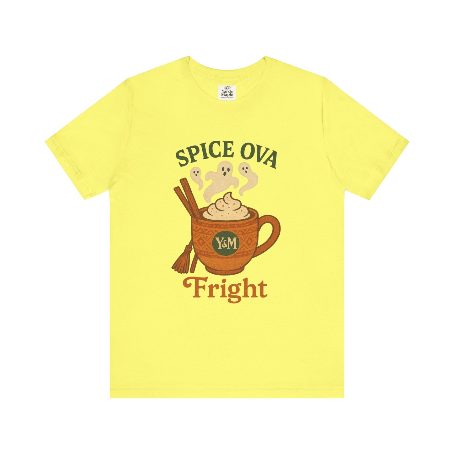 Spice Ova Fright Unisex Short Sleeve Tee | Cozy Halloween T-Shirt, Fall Celebration, Pumpkin Spice Vibes, Gift for Pumpkin Lovers, Fun [...]