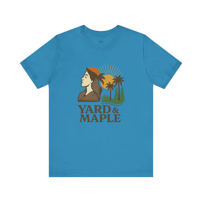 Yard & Maple Graphic Tee, Nature Inspired Unisex Shirt, Outdoor Lover Gift, Summer Vibes, Casual Wear, Vacation Essentials