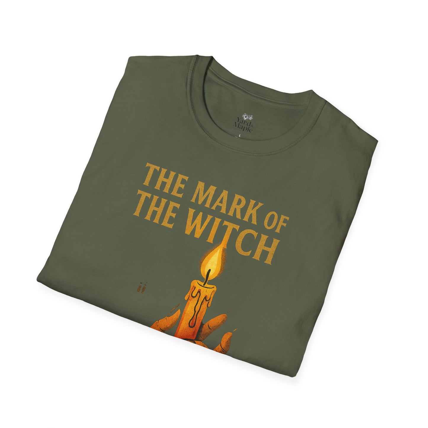 Witchy T-Shirt for Fans of Spooky Aesthetics, Perfect for Halloween, Casual Wear, Gifts for Witches, Unisex Style
