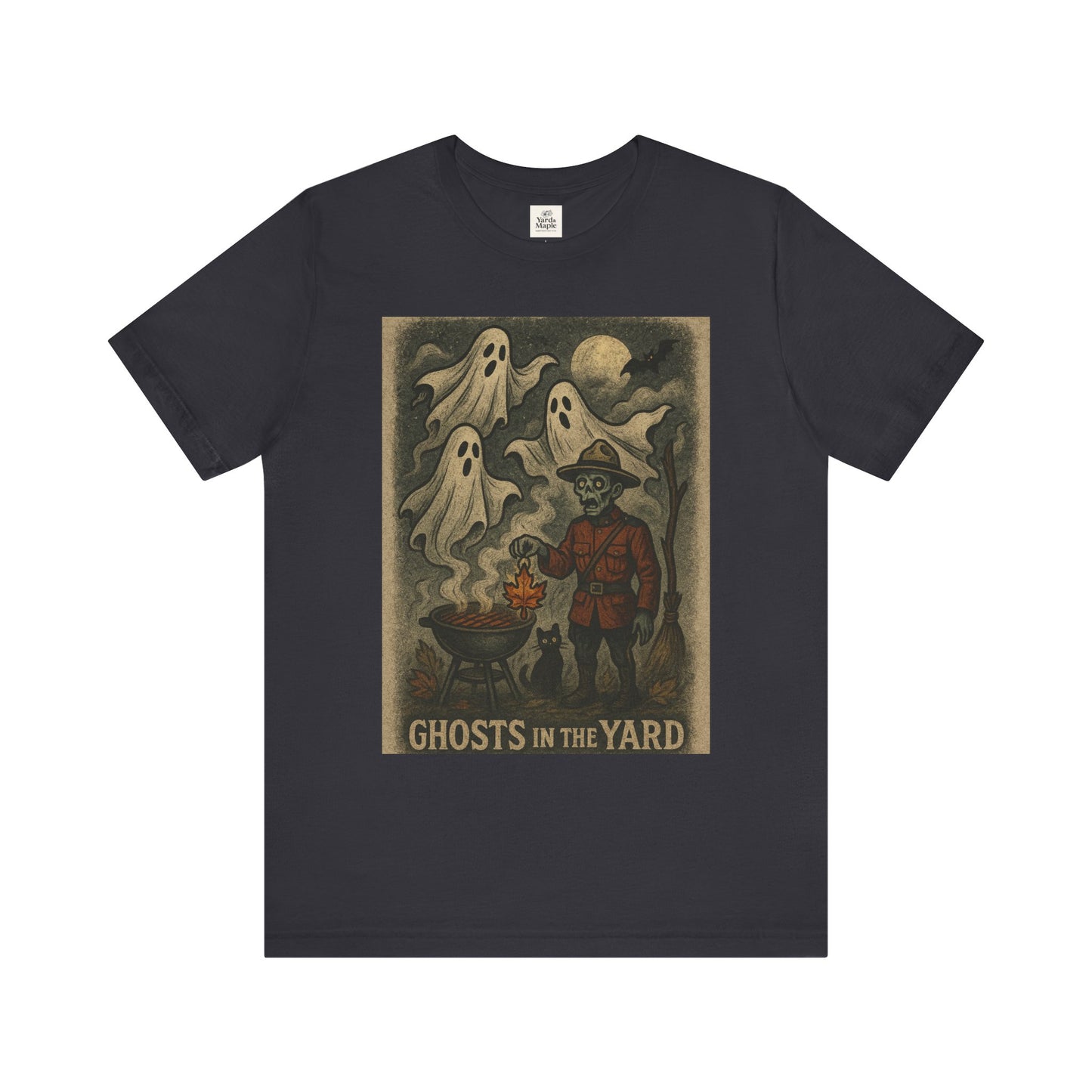 Ghosts in the Yard Tee, Unisex Short Sleeve Tee, Spooky Halloween Shirt, Ghost Graphic T-Shirt, Fun Casual Wear, Unique Gift Idea, [...]