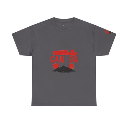 Canada Graphic Tee, Unisex Cotton Shirt, Canada Pride Apparel, Travel Souvenir Gift, Canadian Heritage Clothing