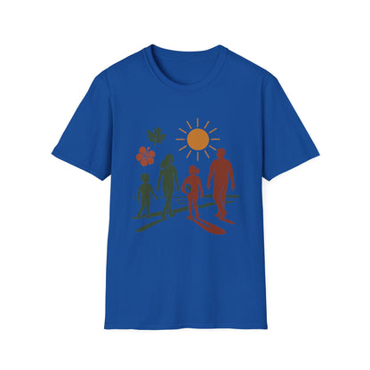 Family Beach Day Unisex T-Shirt, Summer Tee, Vacation Shirt, Outdoor Fun Top, Gift for Dad, Mom, Kids