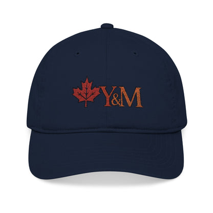 Organic Embroidered Baseball Cap - Canada Inspired, Stylish Sun Protection, Gifts for Nature Lovers, Outdoor Adventures, Everyday Wear